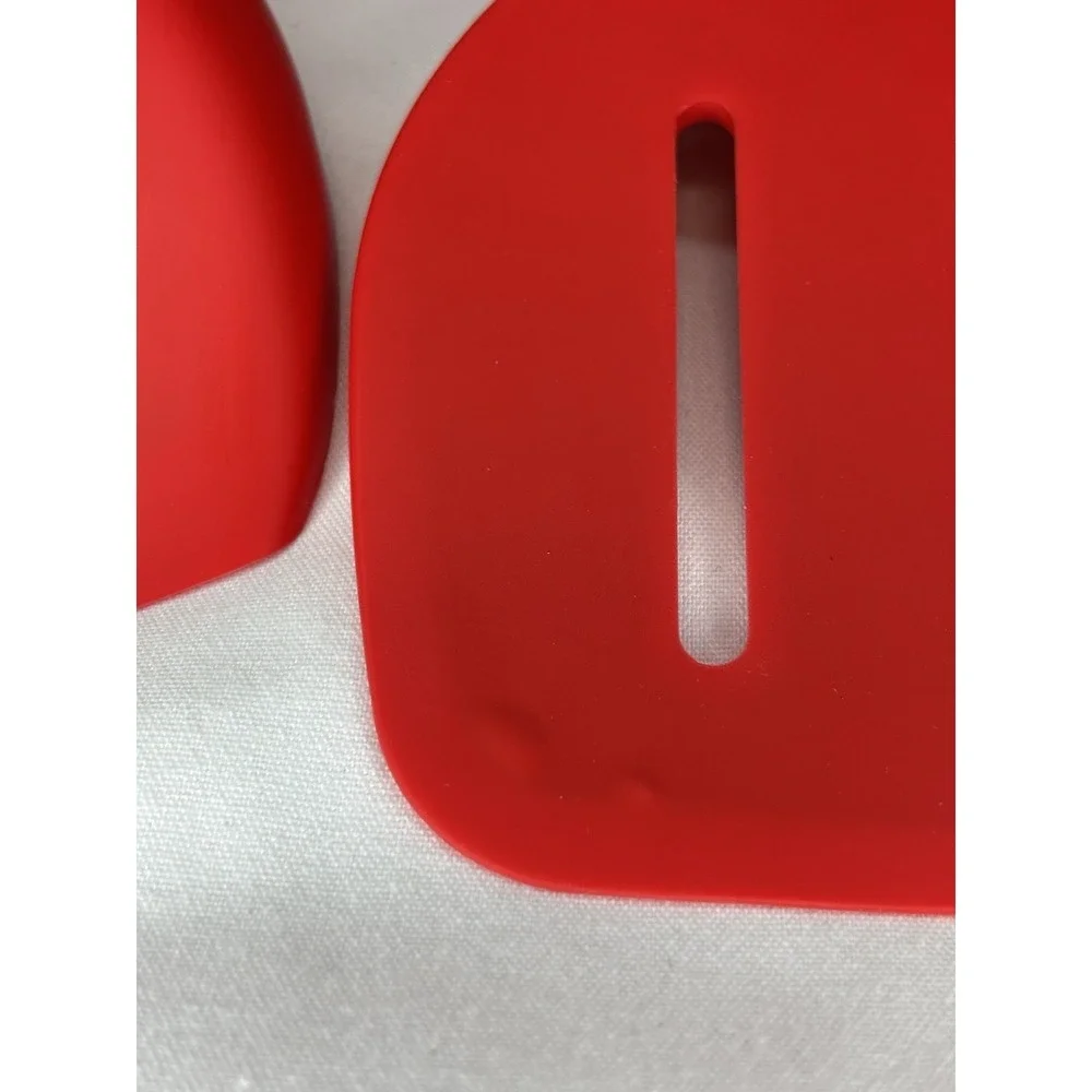 Red Silicone Kitchen Utensils 3pcs KochBlume